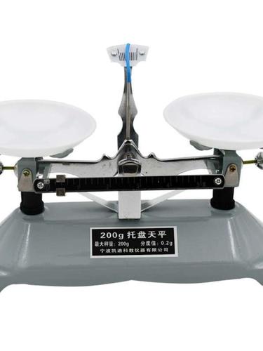 新天平秤托盤(pán)砝碼教學(xué)儀器200g500g機(jī)械天平物理器材實(shí)驗(yàn)室教具品